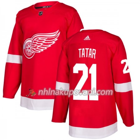 Detroit Red Wings Dresy Tomas Tatar 21 Červená 2017-2018 Adidas Authentic - Pánské Detroit Red Wings Dresy Tomas Tatar 21 Červená 2017-2018 Adidas Authentic - Pánské
